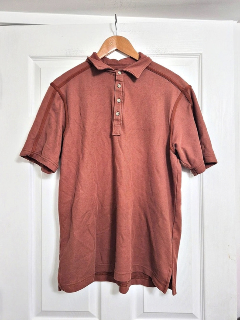 Tommy Bahama 18 Golf Polo Brown Size Medium